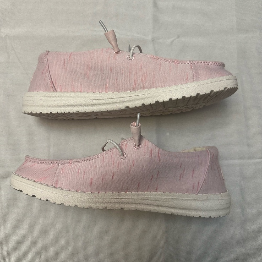 Hey Dude Wendy Heathered Stretch in Bubblegum Pink Women’s Size 7 NWOB - Picture 5 of 7